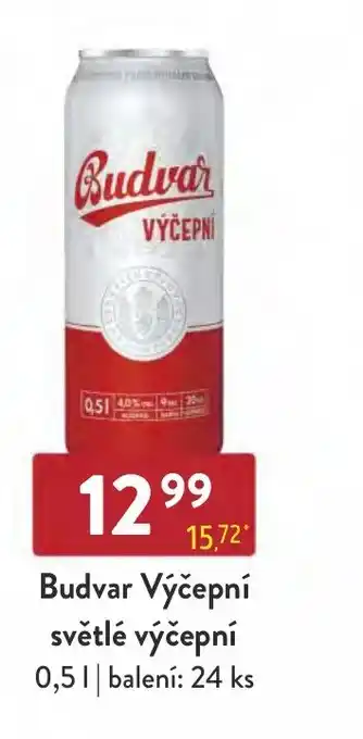 Qanto Budvar Výčepní světlé výčepní 0.5L nabídka