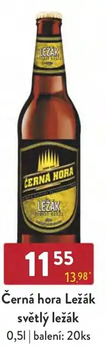 Qanto Černá hora Ležák světlý ležák 0,5L nabídka