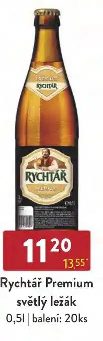 Qanto Rychtář Premium světlý ležák 0,5L nabídka