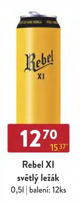 Qanto Rebel XI světlý ležák 0.5L nabídka