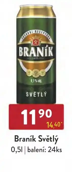 Qanto Braník Světlý 0,5L nabídka