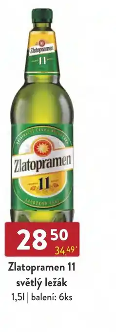 Qanto Zlatopramen 11 světlý ležák 1,5L nabídka