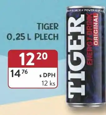 Qanto TIGER 0,25 L PLECH nabídka