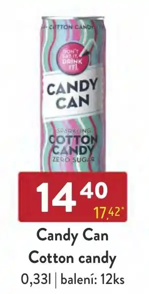 Qanto Candy Can Cotton candy 0.33L nabídka