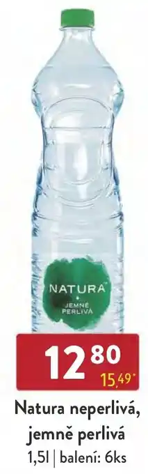 Qanto Natura neperlivá, jemně perlivá 1,5L nabídka