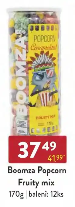 Qanto Boomza Popcorn Fruity mix nabídka