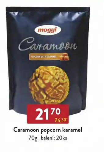 Qanto Caramoon popcorn karamel nabídka