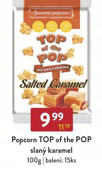 Qanto Popcorn TOP of the POP slaný karamel nabídka