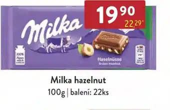 Qanto Milka hazelnut nabídka