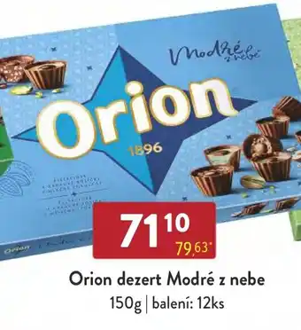 Qanto Orion dezert Modré z nebe nabídka