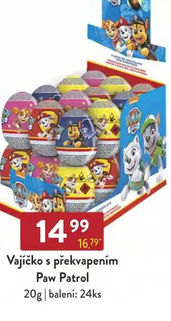 Qanto Vajíčko s překvapením Paw Patrol nabídka