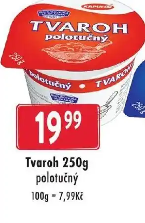 Qanto Tvaroh 250g polotučný nabídka