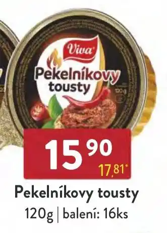 Qanto Pekelníkovy tousty 120g nabídka