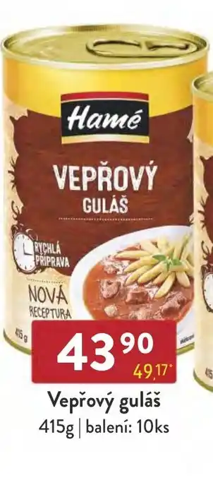 Qanto Vepřový guláš 415g nabídka