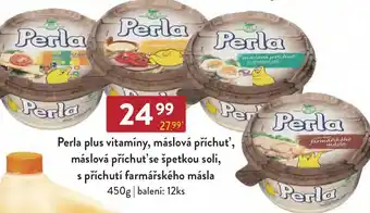 Qanto Perla plus vitamíny, máslová příchut', máslová příchuť'se špetkou soli, s příchutí farmářského másla 450g nabídka