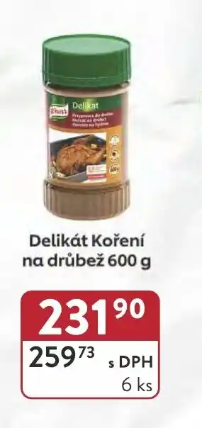 Qanto Delikát Koření na drůbež 600 g nabídka