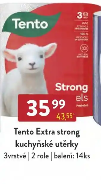 Qanto Tento Extra strong kuchyňské utěrky nabídka