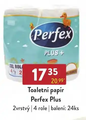 Qanto Toaletní papír Perfex Plus nabídka