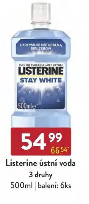 Listerine ústní voda