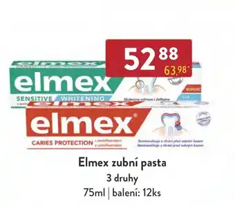 Qanto Elmex zubní pasta nabídka