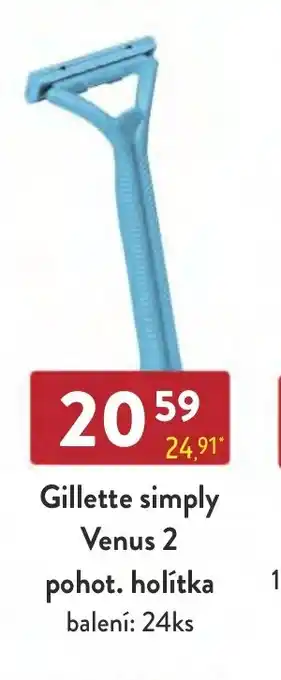 Qanto Gillette simply Venus 2 pohot. holítka nabídka