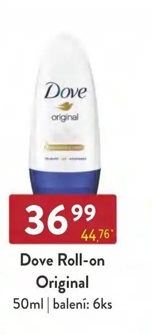 Qanto Dove Roll-on Original 50ml nabídka