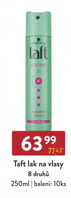 Qanto Taft lak na vlasy nabídka