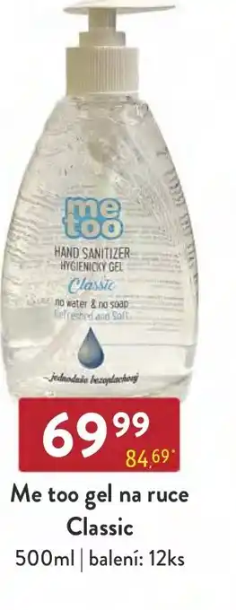 Qanto Me too gel na ruce Classic 500ml nabídka