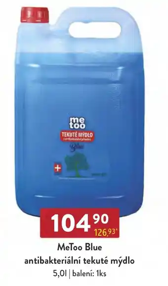 Qanto MeToo Blue antibakteriální tekuté mýdlo nabídka