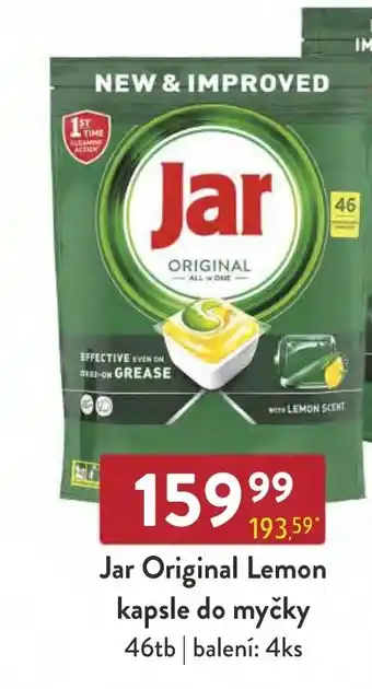 Qanto Jar Original Lemon kapsle do myčky nabídka