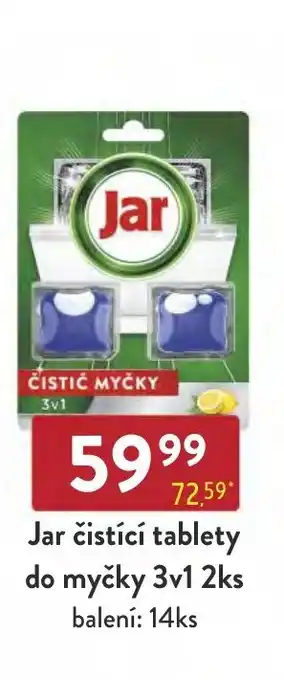 Qanto Jar čistící tablety do myčky 3v1 2ks nabídka