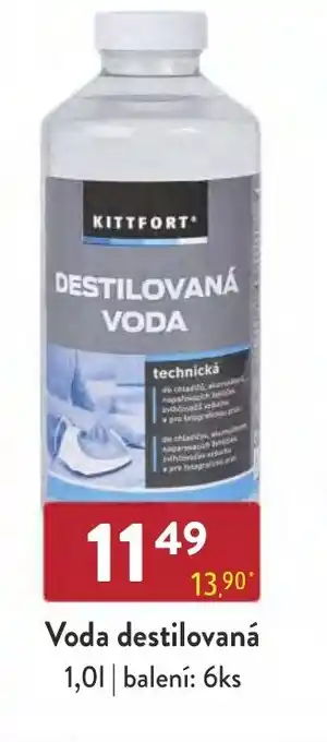 Qanto Voda destilovaná 1.0 l. nabídka
