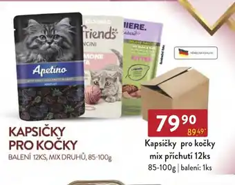 Qanto Kapsičky pro kočky mix příchutí 12ks nabídka
