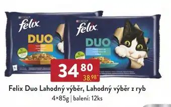 Qanto Felix Duo Lahodný výběr, Lahodný výběr z ryb nabídka