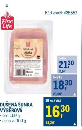 Makro DUŠENÁ ŠUNKA VÝBĚROVÁ nabídka