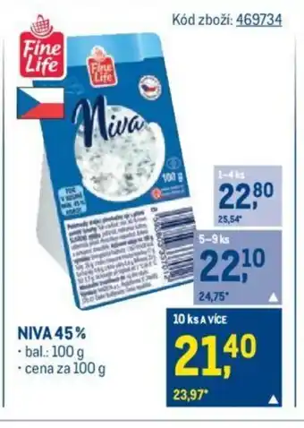 Makro NIVA 45% nabídka