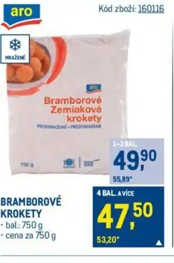 Makro BRAMBOROVÉ KROKETY nabídka