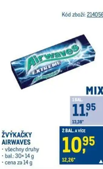 Makro ŽVÝKAČKY AIRWAVES nabídka