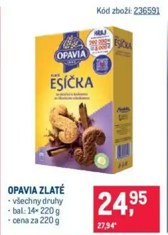 Makro OPAVIA ZLATÉ nabídka