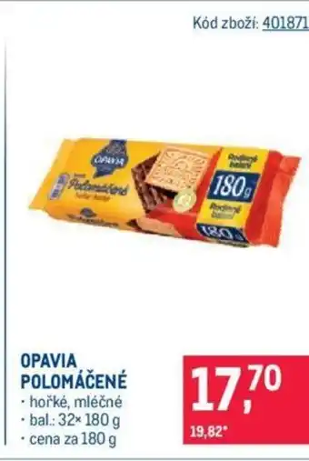 Makro OPAVIA POLOMÁČENÉ nabídka