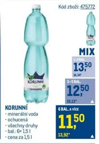 Makro KORUNNÍ nabídka