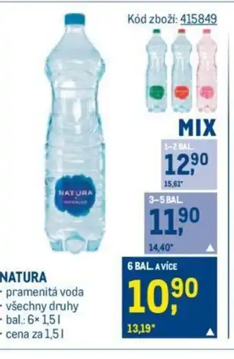 Makro NATURA nabídka