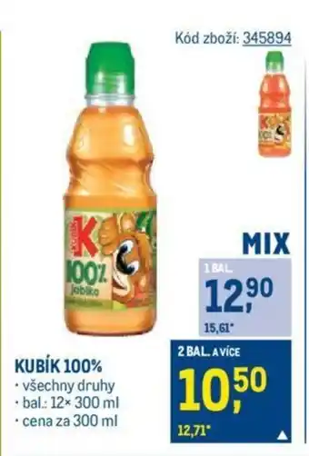 Makro KUBÍK 100% nabídka