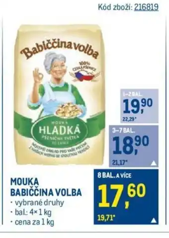 Makro MOUKA BABICCINA VOLBA nabídka