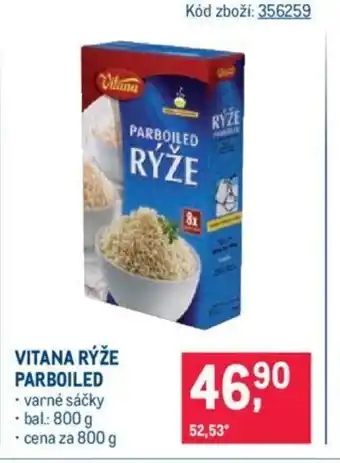 Makro VITANA RÝŽE PARBOILED nabídka