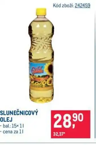 Makro SLUNEČNICOVÝ OLEJ nabídka