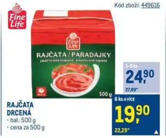Makro RAJČATA DRCENÁ nabídka