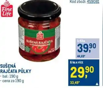 Makro SUŠENÁ RAJČATA PŮLKY nabídka