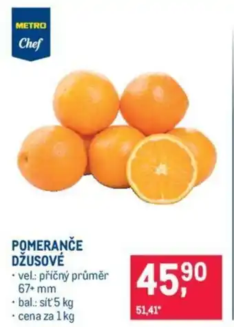 Makro POMERANČE DŽUSOVÉ nabídka