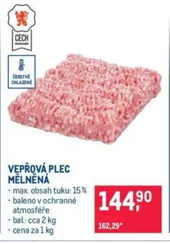 Makro VEPŘOVÁ PLEC MĚLNĚNÁ nabídka